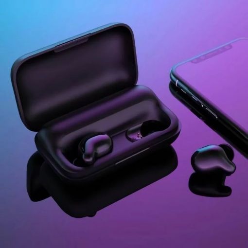 تصویر  Haylou T15 TWS Earbuds Black Globa