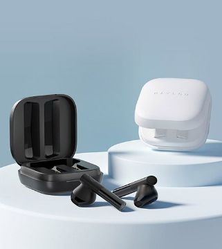 تصویر  Haylou GT6 TWS Earbuds Black/White Global