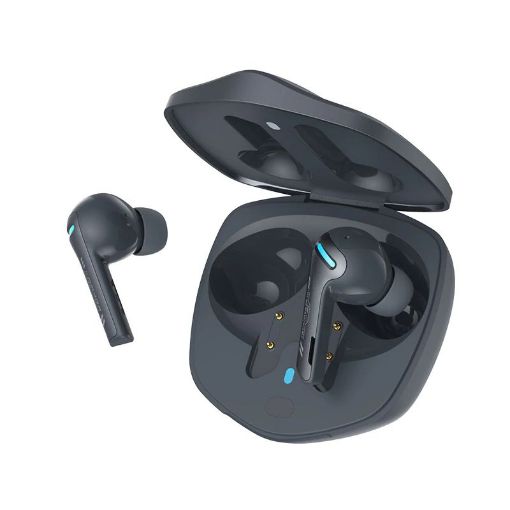 تصویر  Qcy G1 Truly Wireless Bluetooth Earbuds Gaming Series Grey