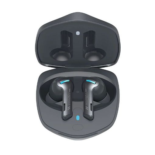 تصویر  Qcy G1 Truly Wireless Bluetooth Earbuds Gaming Series Grey