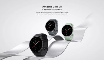 تصویر  Amazfit GTR2e 47mm Stainless steel Grey APMEA