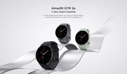 تصویر  Amazfit GTR2e 47mm Stainless steel Grey APMEA