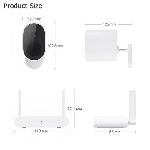تصویر  Mi Wireless Outdoor Security Camera 1080p Set