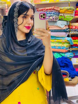 تصویر  شال و روسری سوپرنخ نگین دار 